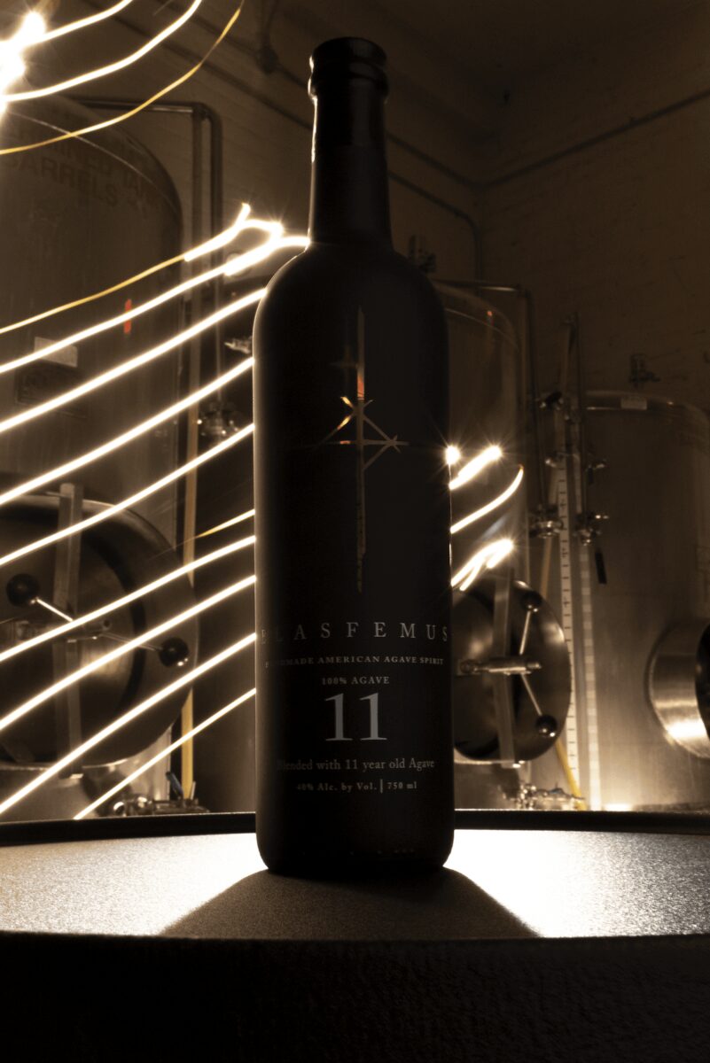 Blasfemus 11 American agave spirit bottle