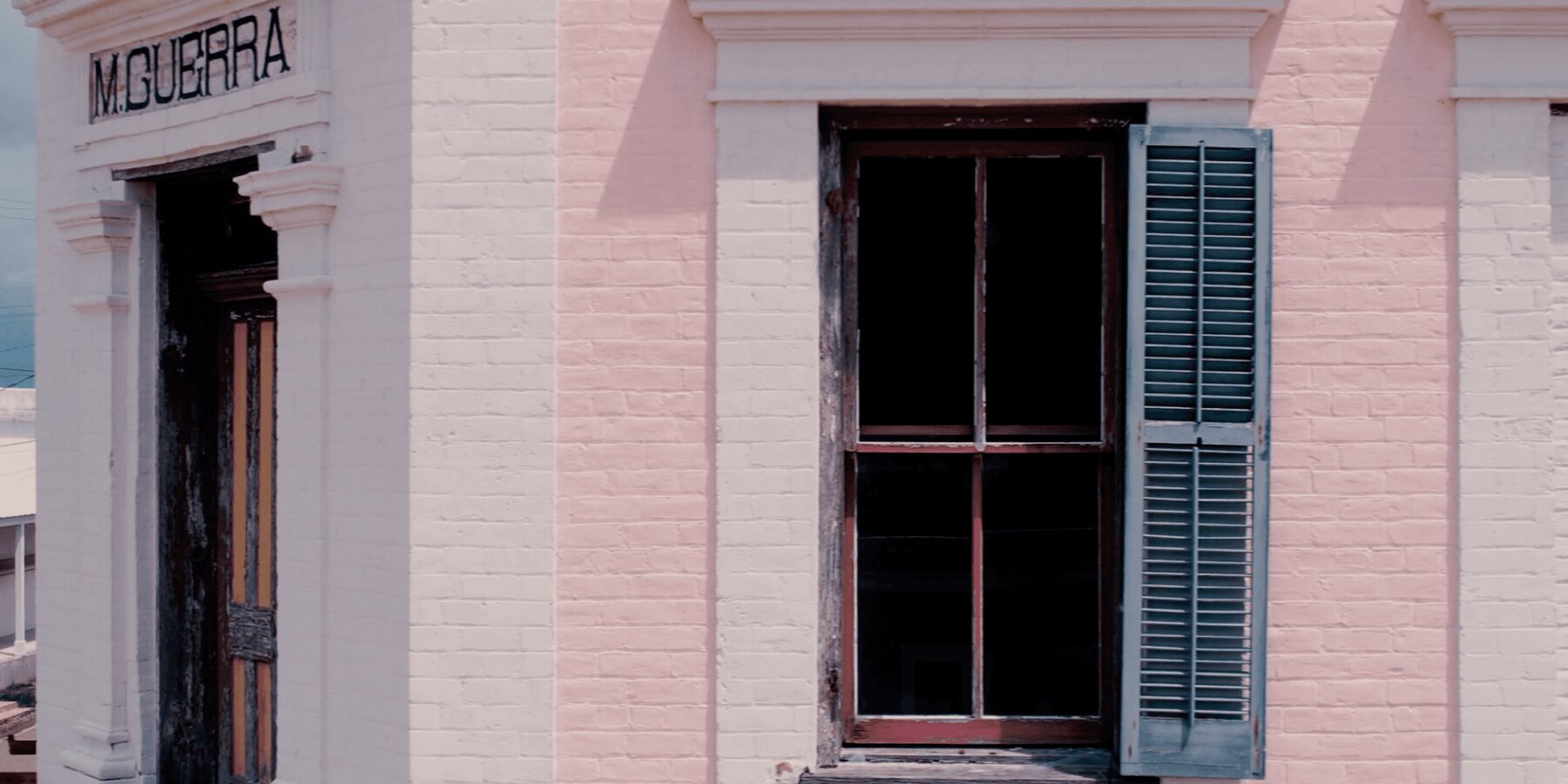 The 1884 Manuel Guerra Store on the Roma, Texas plaza, home of Ancestral Craft Spirits